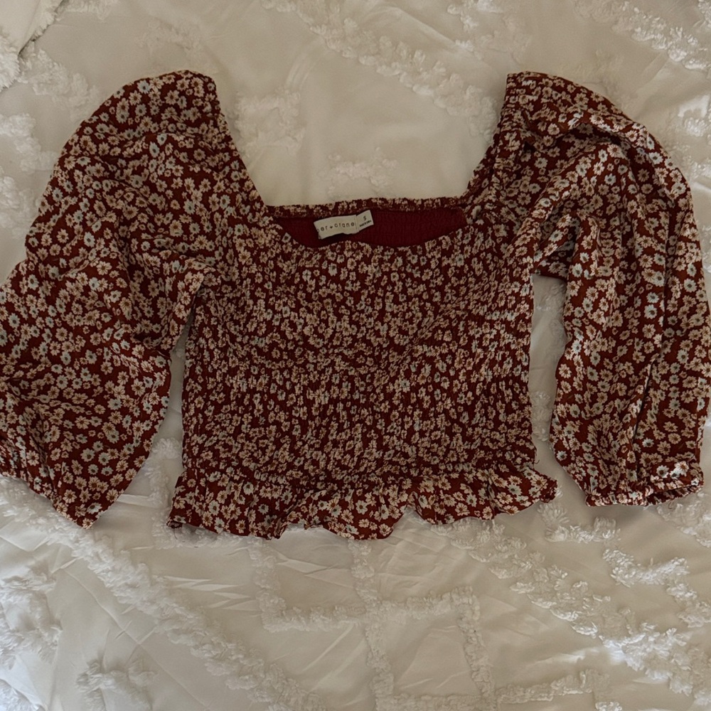 Floral Crop Top